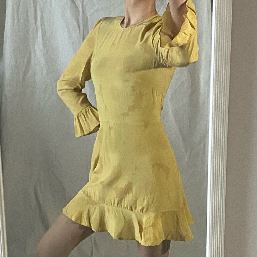 “The Mary Jane” Sunflower Mini Dress from Realisation Par